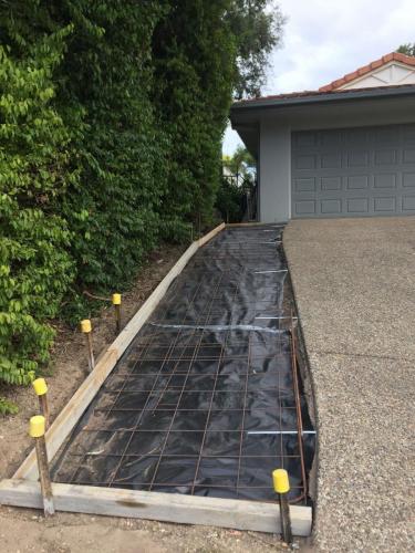 Concrete ready to pour