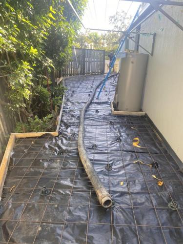 concrete ready to pour
