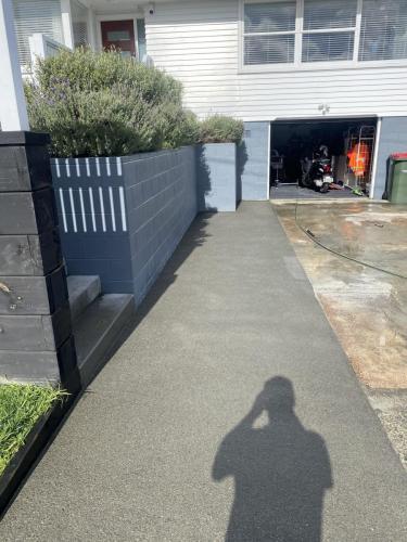 concrete pathway