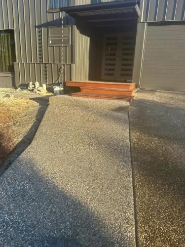 exposed aggregate looks really nice