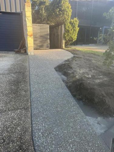 exposed aggregate looks really nice
